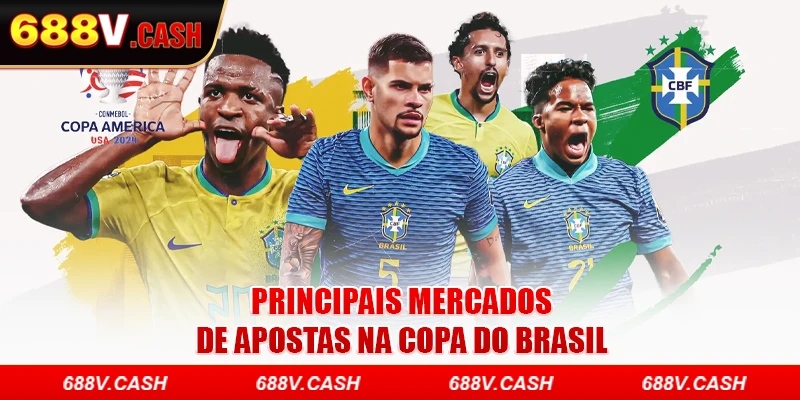 Principais mercados de apostas na Copa do Brasil