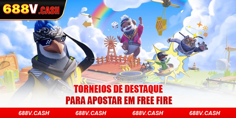 Torneios de destaque para apostar em Free Fire